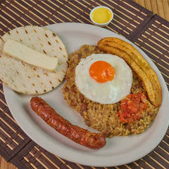 Calentado Con Chorizo