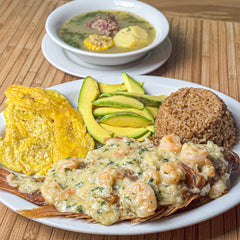 Mojarra Especial En Salsa De Camarón
